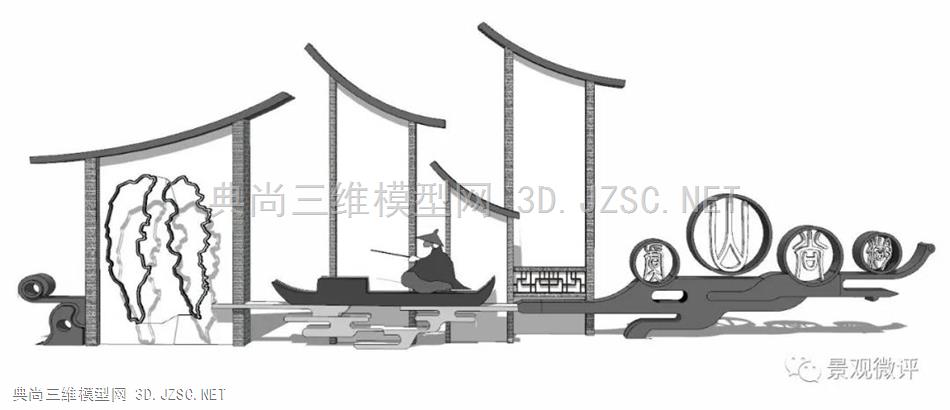 民宿入口景墙 (30)