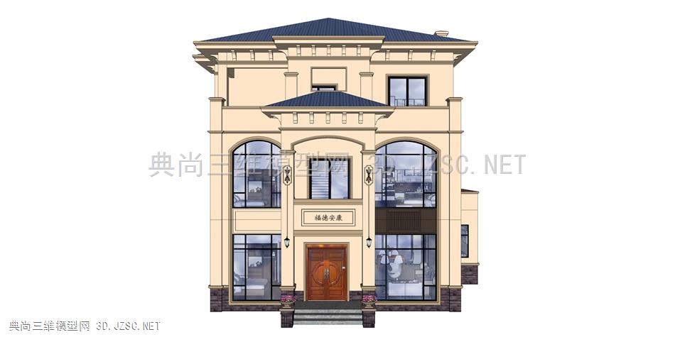 原创-农村自建房120平自建别墅家具齐全