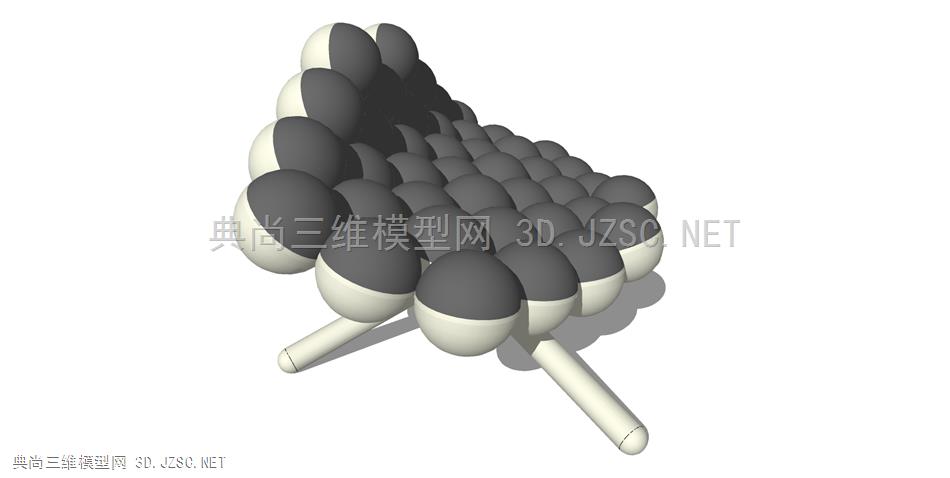 现代风格创意异型休闲椅 (7)