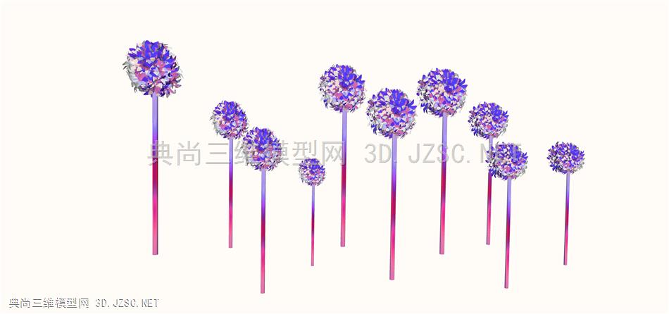 植物灯草坪灯 (53)  景观装置  景观小品 花类装置 公园小品 广场小品 儿童公园小品