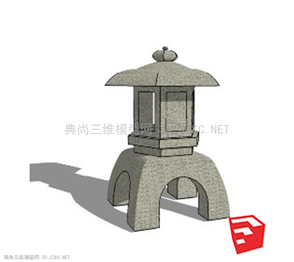 石灯笼— (1)