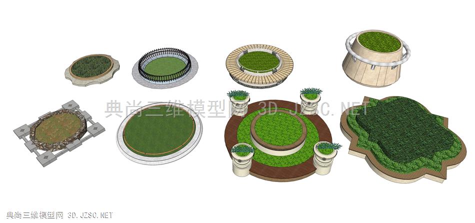 圆形树池a (2) 方形树池 树池坐凳 花钵 圆形树池 广场树池 异形公园树池 公共场所树池