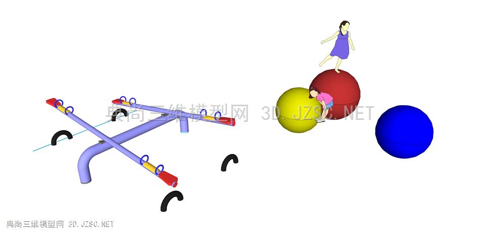 公园器材 2  儿童游乐器械 游乐场 儿童游乐场设施 公园活动器材 游乐园 儿童公园 跷跷板