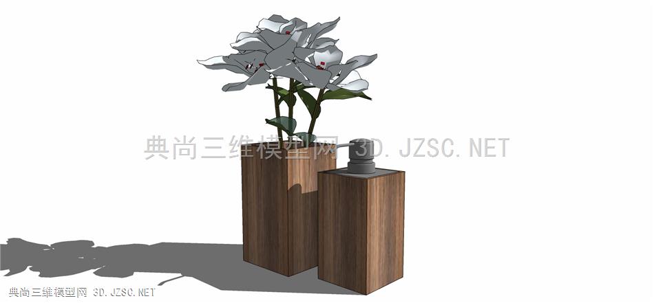 现代风格装饰植物盆栽 (189)