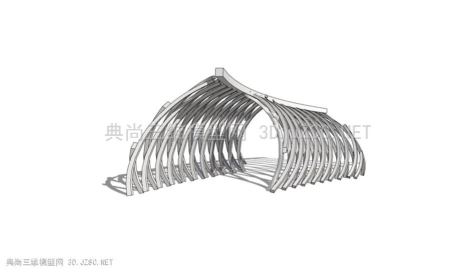 现代精品廊架座椅 (33)