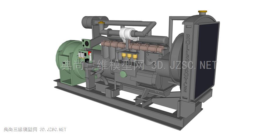 汽轮发电机 柴油发电机 生产设备 工业设备 工业设施 电力机 发电机