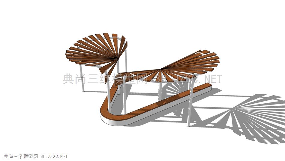 现代精品廊架座椅 (84)