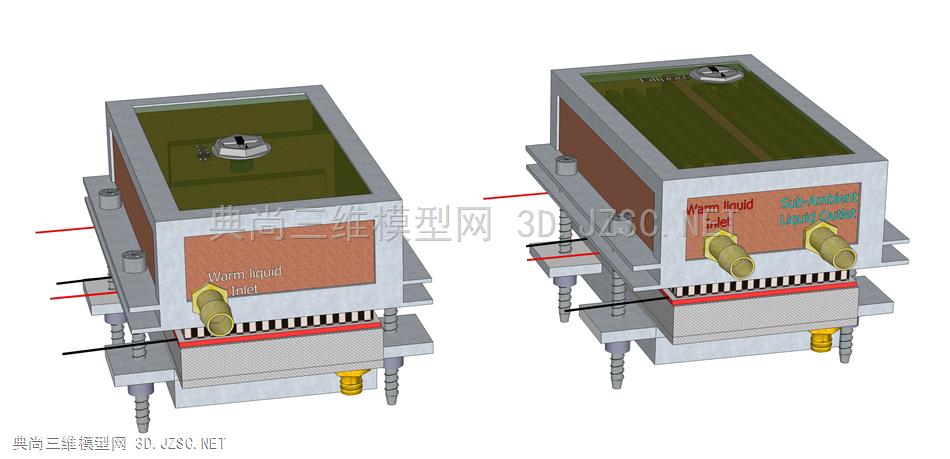 冷水机组 46 冷水机 生产设备 工业设备 工业设施 工具 器材  吹风机