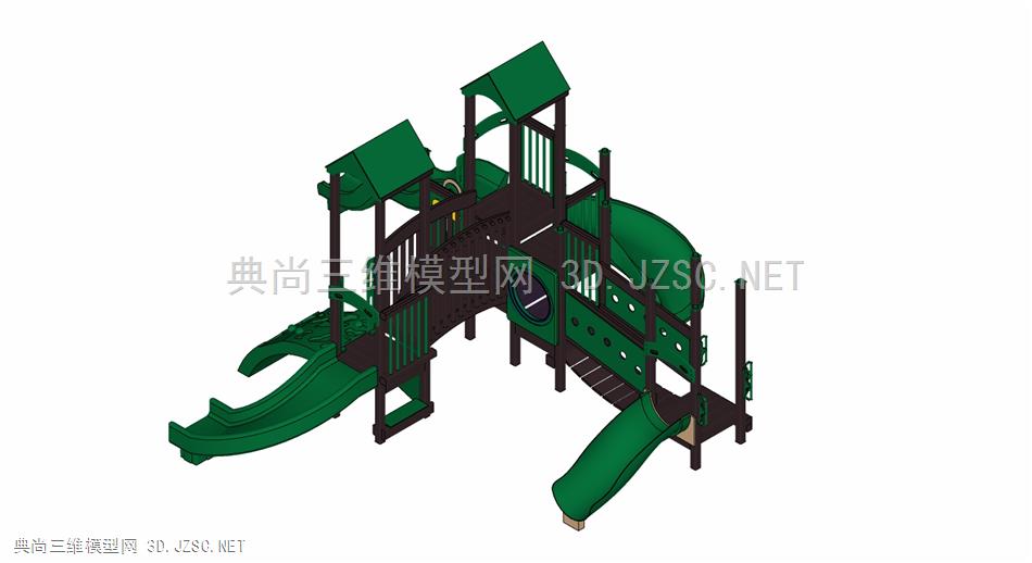 儿童室外活动器材滑梯爬架城堡 (13)