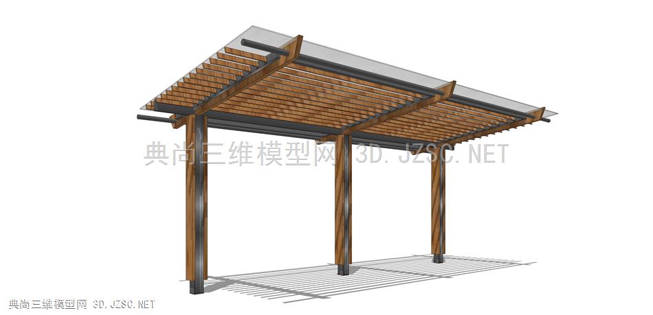 现代廊架构筑物 (247)   廊架结构 景观小品 景观装饰 凉亭 廊架 异形休息亭 雨棚 钢结构遮阳棚 景观装置