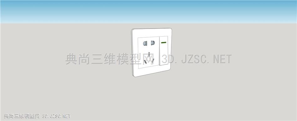 现代风格居家普通插座