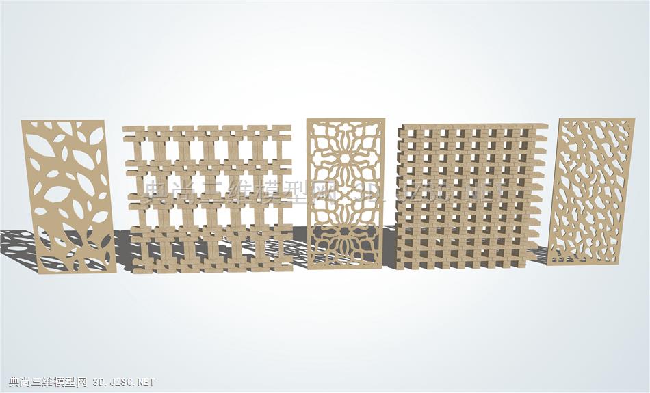 现代 景墙 建筑表皮 墙体