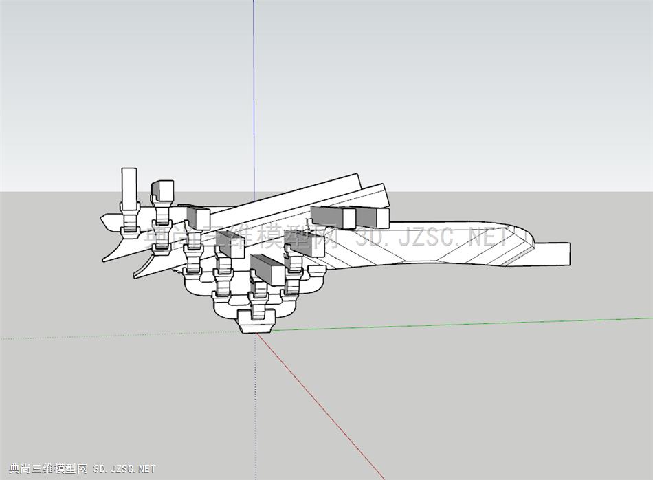 宋_营造法式_柱头七铺作_枓栱