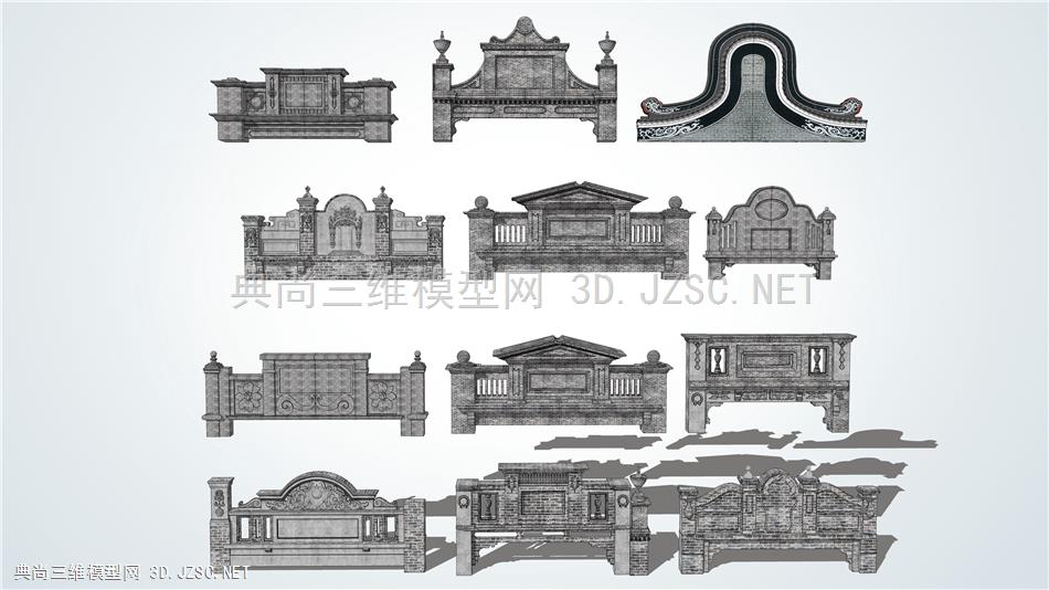中式民国风格门头