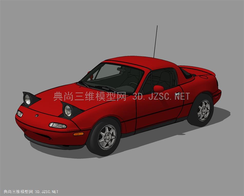  交通合集 SU模型 交通工具 现代汽车轿车跑车 