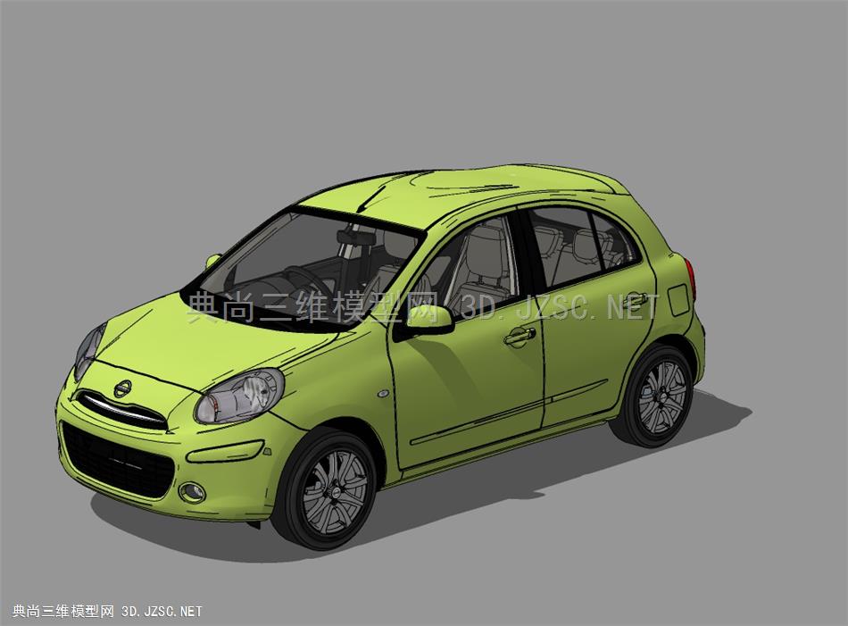  交通合集 SU模型 交通工具 现代汽车轿车跑车 