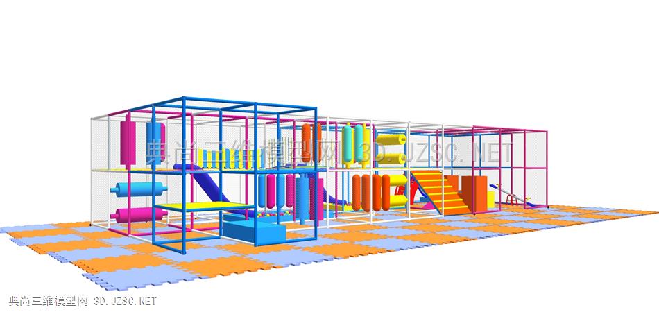 室内儿童冒险攀爬乐园 儿童游乐设施器材 儿童城堡