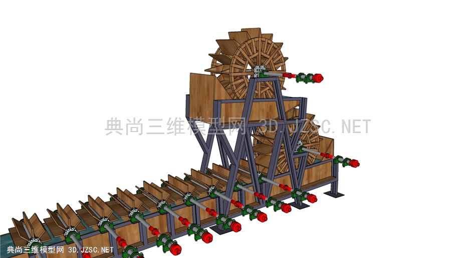 美丽乡村农具SU模型(4)