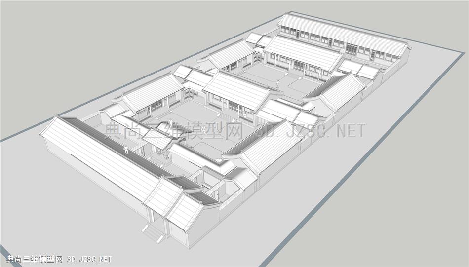 四合院 (17)_SU8