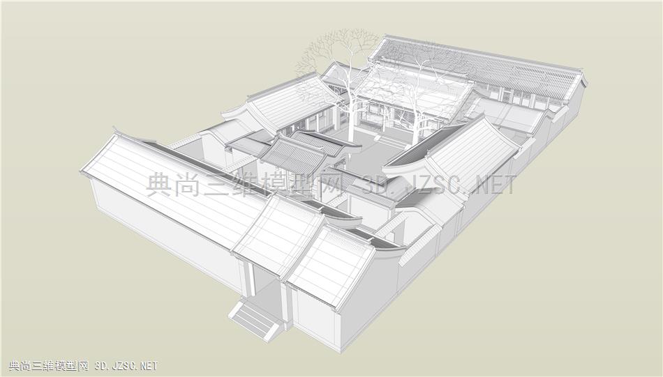 四合院 (12)_SU8