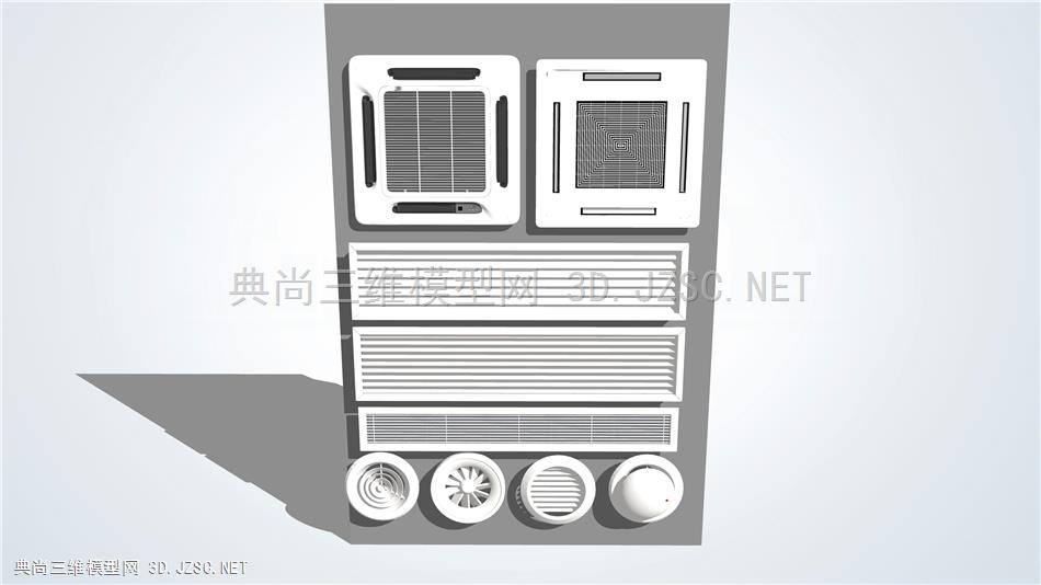 现代空调风口