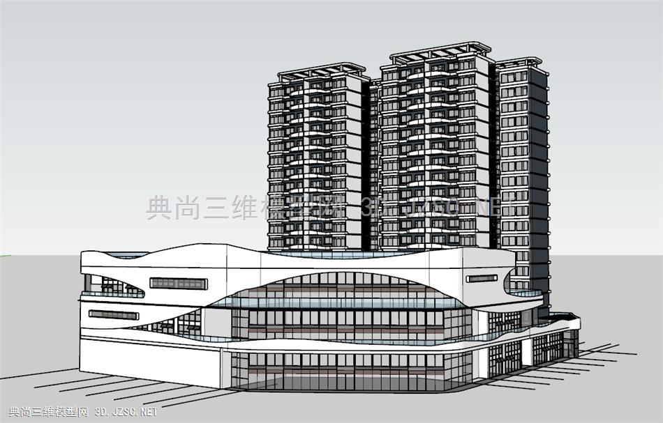 18F住宅楼+底商